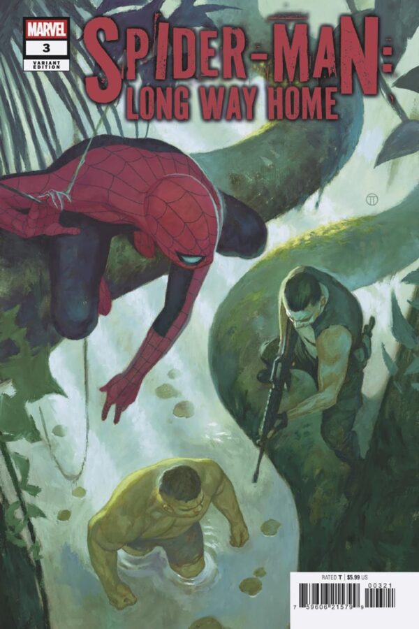 SPIDER-MAN: LONG WAY HOME #3 - Julian Totino Tedesco cover art