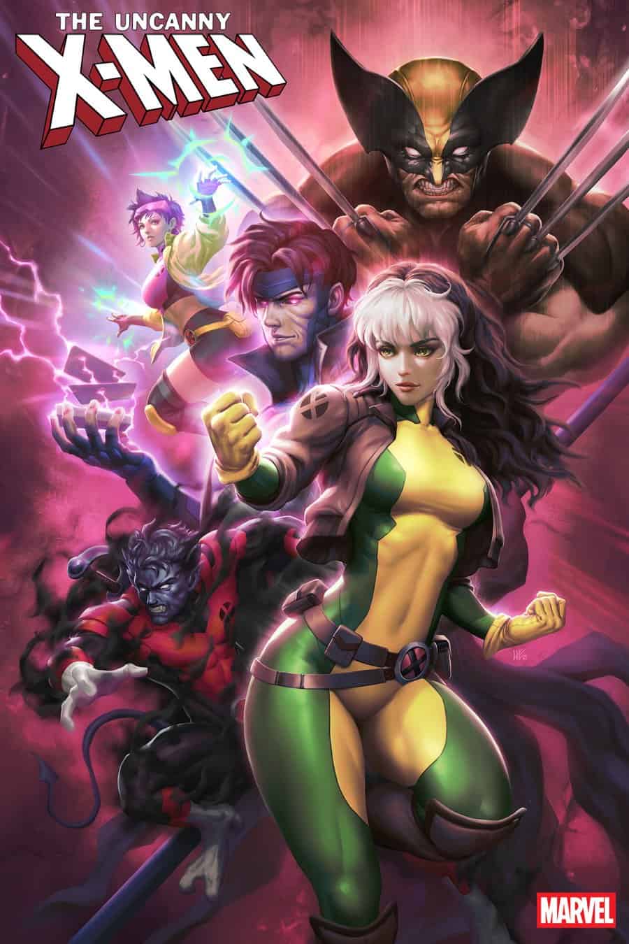 UNCANNY X-MEN #35 - Kendrick Lim cover art