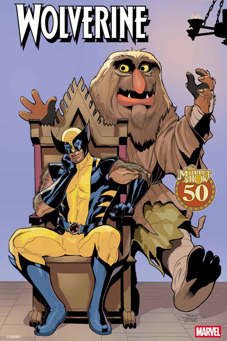 WOLVERINE #28 - Terry Dodson Muppets cover art