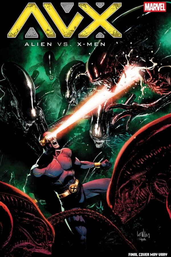 ALIEN VS. X-MEN #1 - Leinil Yu cover art