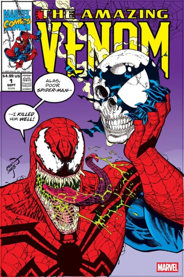 THE AMAZING VENOM #1 - Erik Larsen Homage cover art