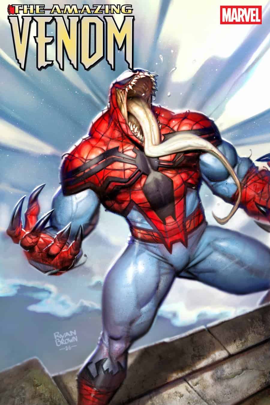 THE AMAZING VENOM #1 - Ryan Browne cover art