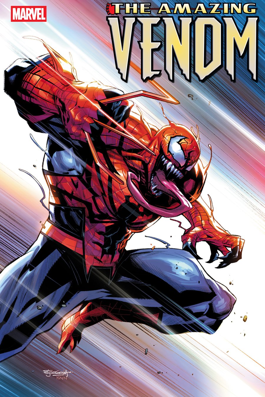 THE AMAZING VENOM #1 - Stephen Segovia 1:25 cover art