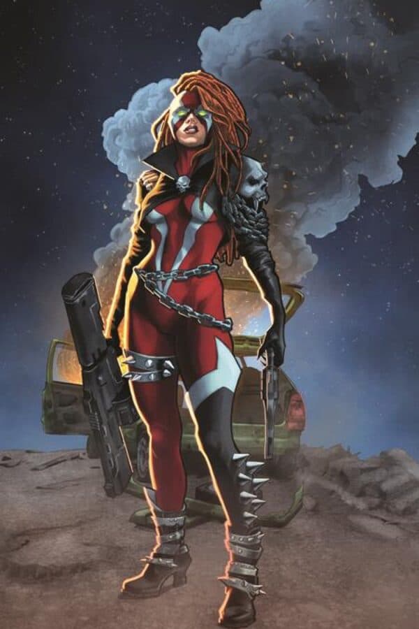 She Spawn #5 - Thaddeus Robeck Virgin cover art