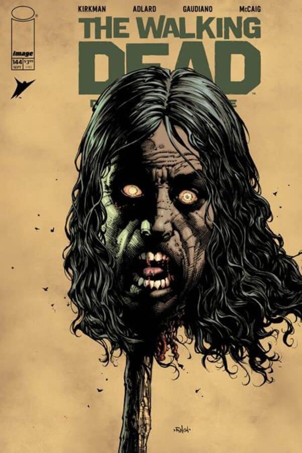 The Walking Dead Deluxe #144 - Main - David Finch, Dave McCaig cover art