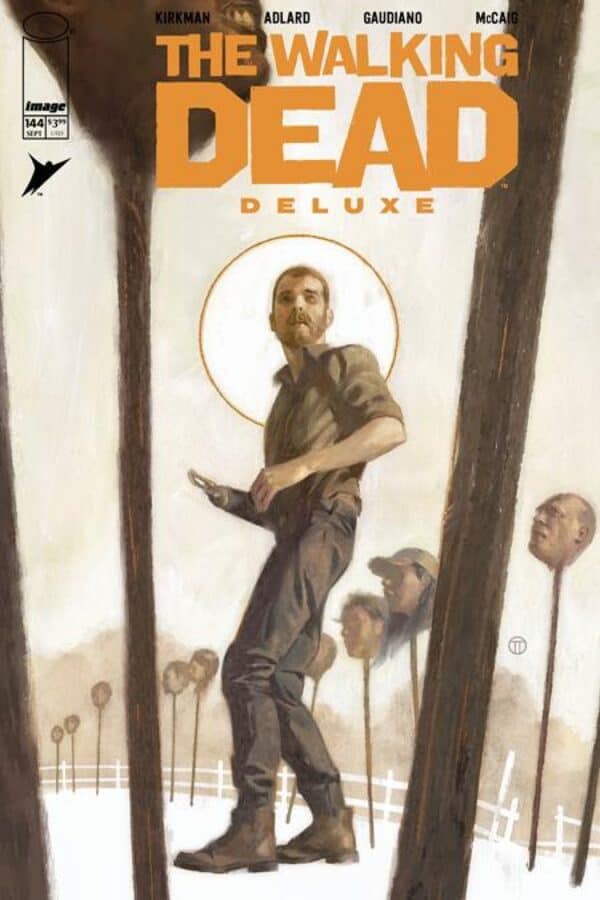 The Walking Dead Deluxe #144 - Julian Totino Tedesco cover art