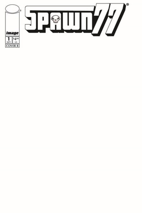 Spawn 77 #1 - Blank Sketch Blank Sketch cover art