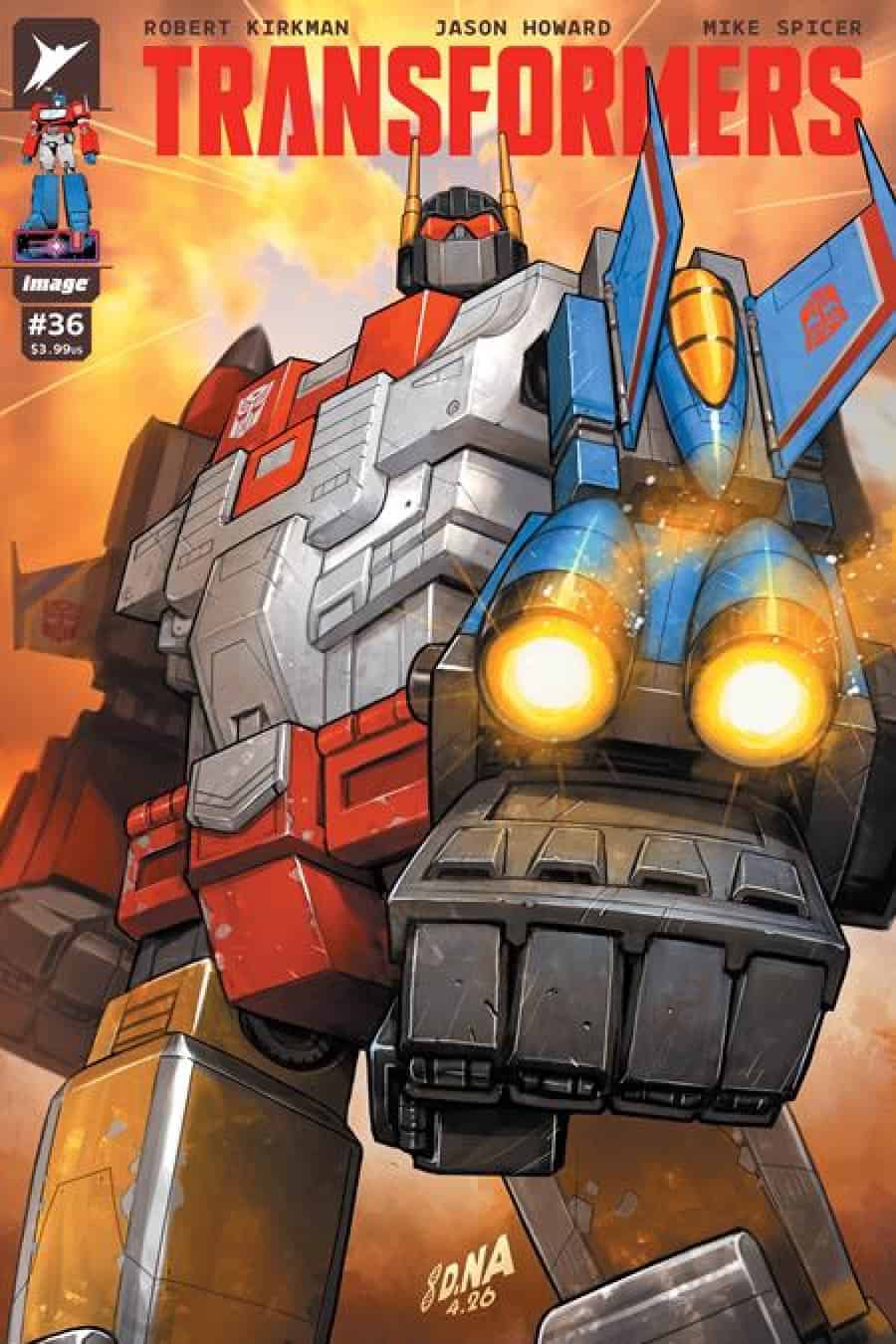 Transformers #36 - Main - David Nakayama cover art