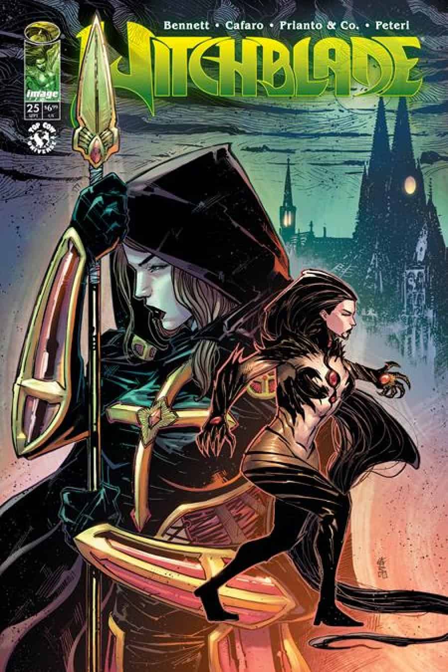 Witchblade #25 - Main - Giuseppe Cafaro, Arif Prianto cover art