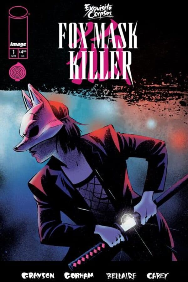 Exquisite Corpses Fox Mask Killer #1 - Main - Adam Gorham cover art