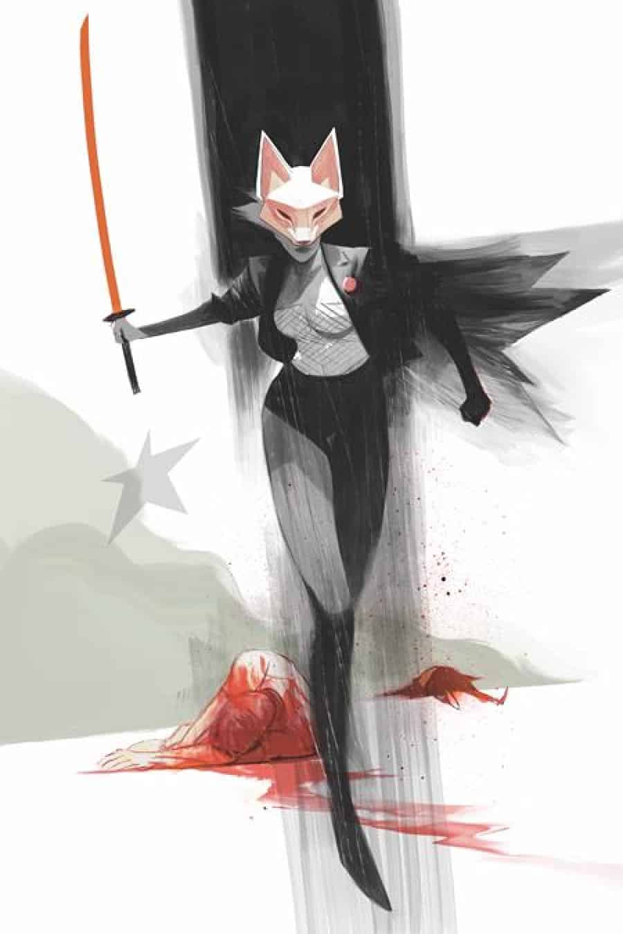 Exquisite Corpses Fox Mask Killer #1 - Mike Huddleston 1:50 cover art