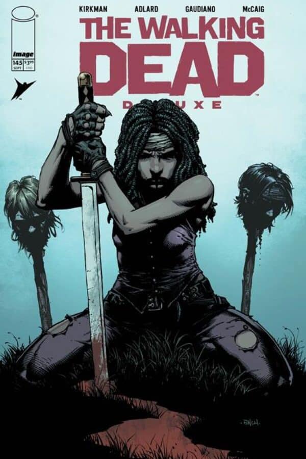 The Walking Dead Deluxe #145 - Main - David Finch, Dave McCaig cover art