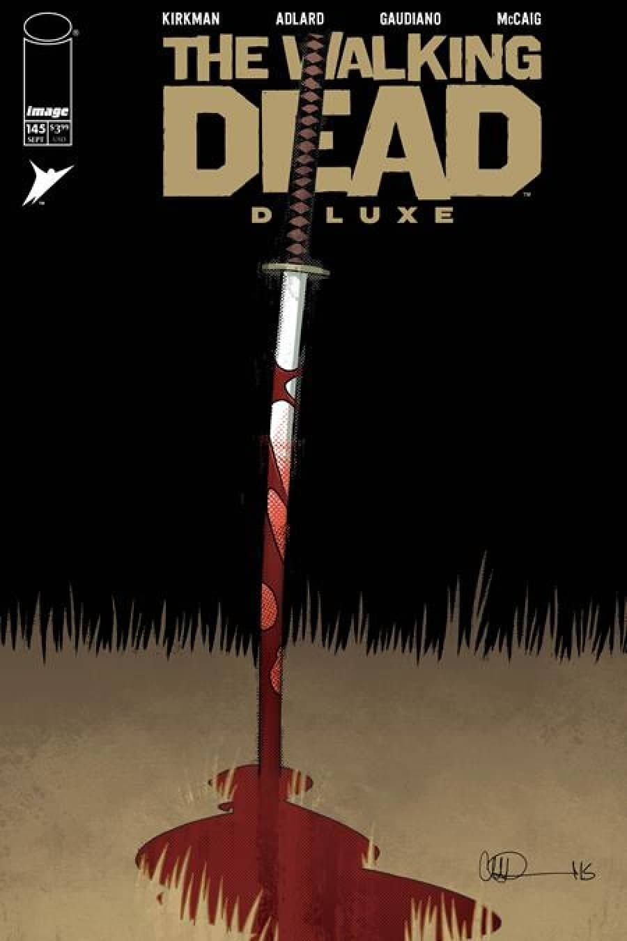 The Walking Dead Deluxe #145 - Charlie Adlard, Dave McCaig cover art