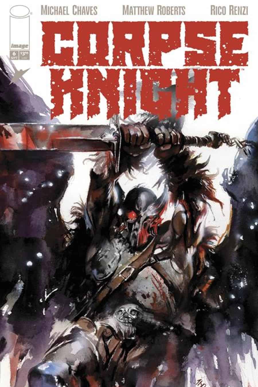Corpse Knight #6 - Ito 1:50 cover art