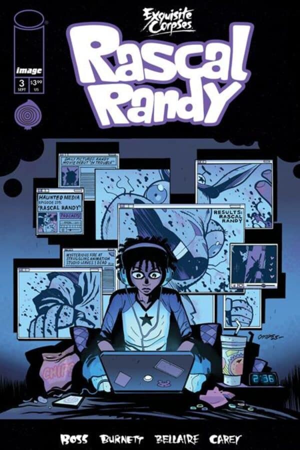 Exquisite Corpses Rascal Randy #3 - Main - Dylan Burnett cover art
