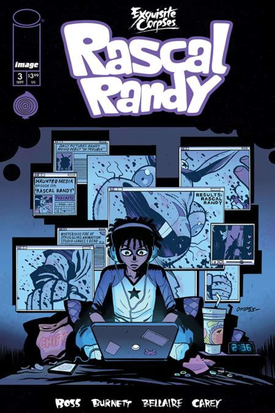 Exquisite Corpses Rascal Randy #3 - Main - Dylan Burnett cover art
