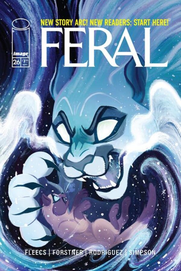 Feral #26 - Main - Justasuta cover art