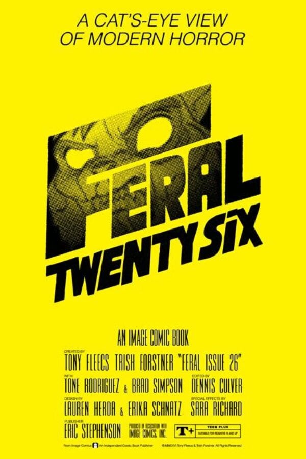 Feral #26 - Tony Fleecs, Trish Forstner cover art