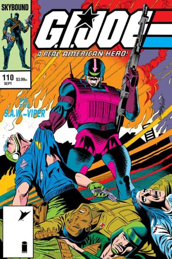 G.I. Joe A Real American Hero Hama Files Edition #110 - Main - Ron Garney, Bob McLeod cover art
