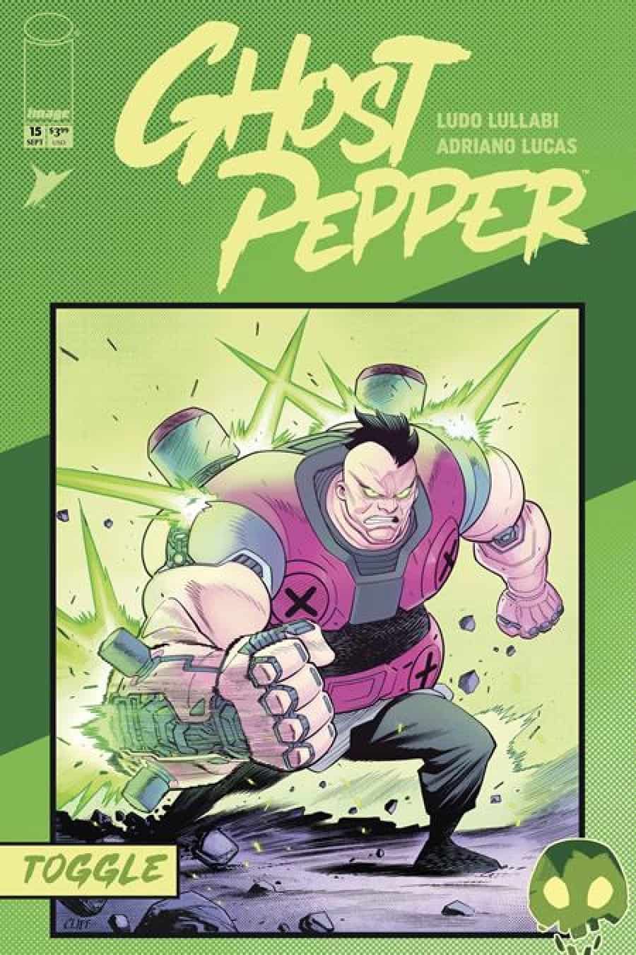 Ghost Pepper #15 - Cliff Rathburn cover art