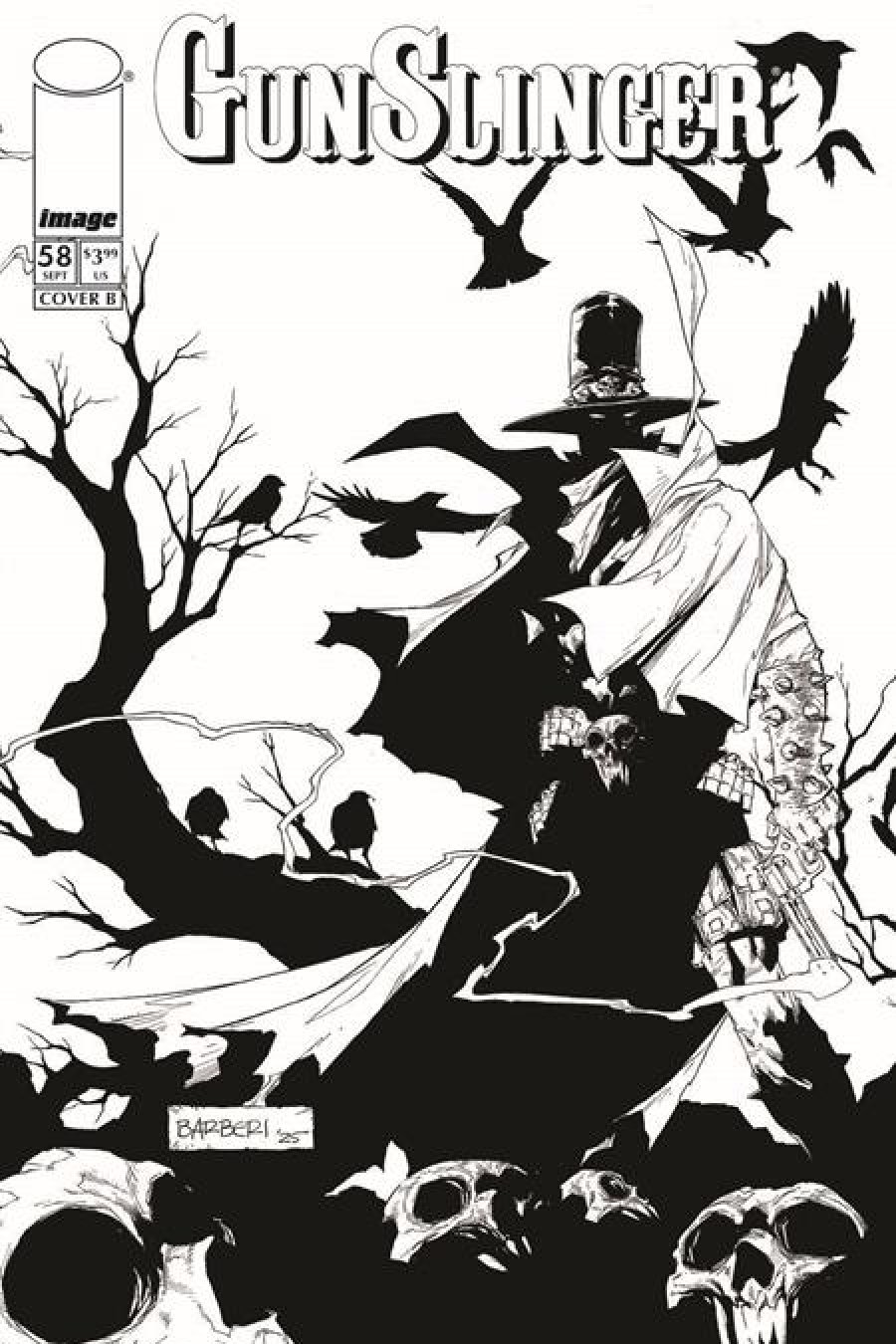 Gunslinger Spawn #58 - Carlo Barberi cover art