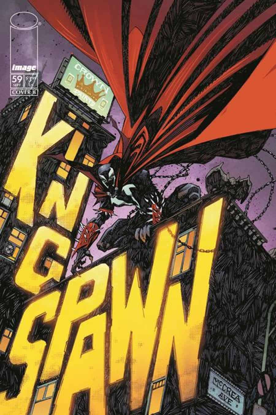 King Spawn #59 - John McCrea cover art