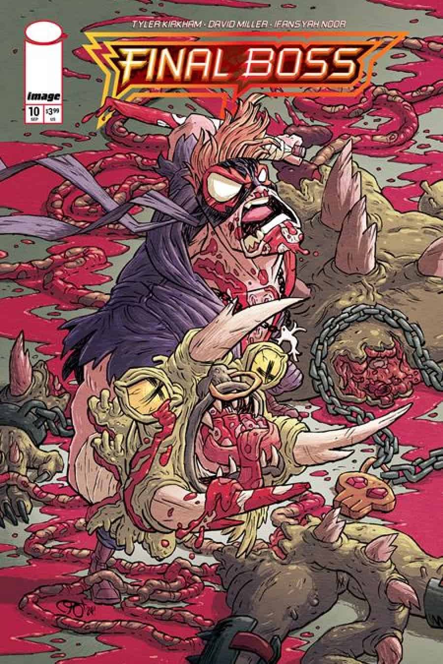 Final Boss #10 - Derek Hunter cover art