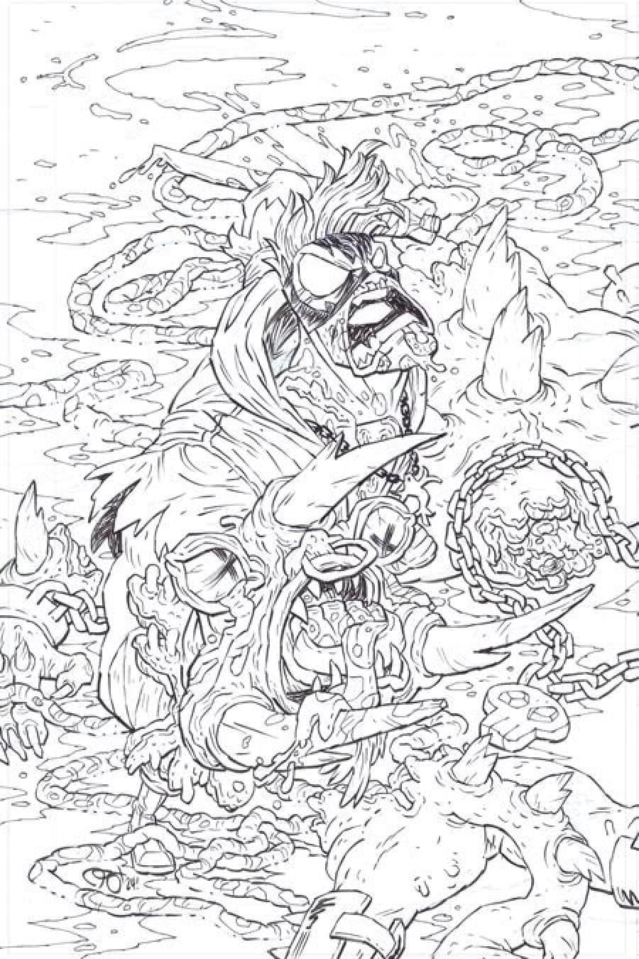 Final Boss #10 - Tyler Kirkham 1:25 cover art