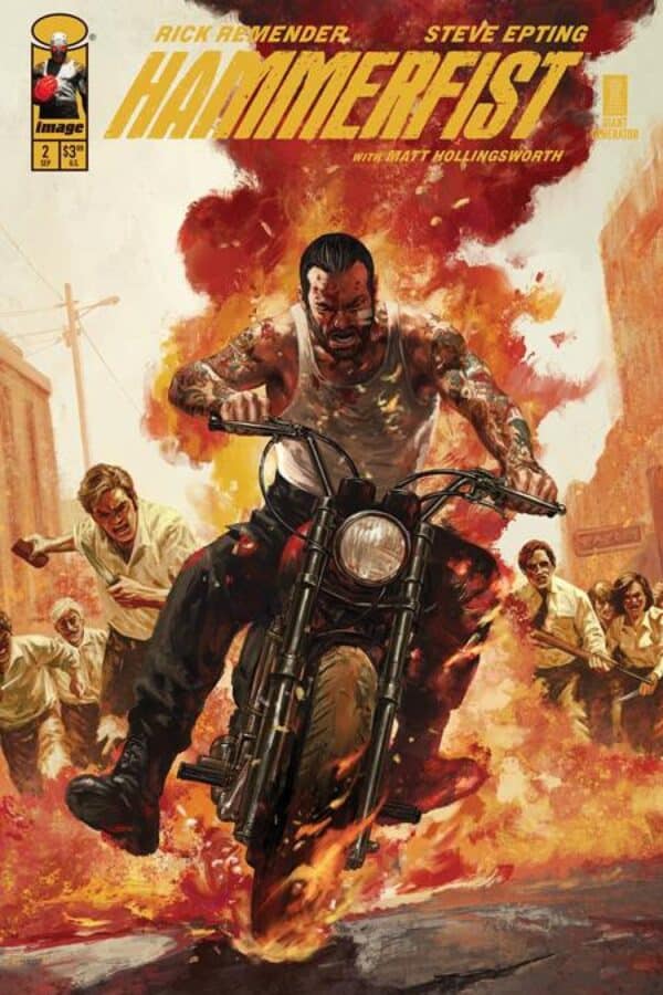 Hammerfist #2 - Main - Steve Epting cover art