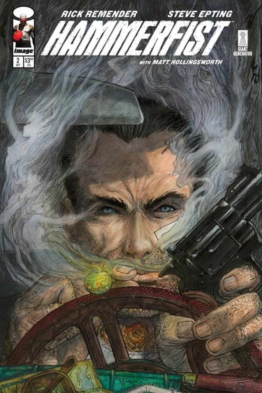Hammerfist #2 - Michael Kaluta cover art