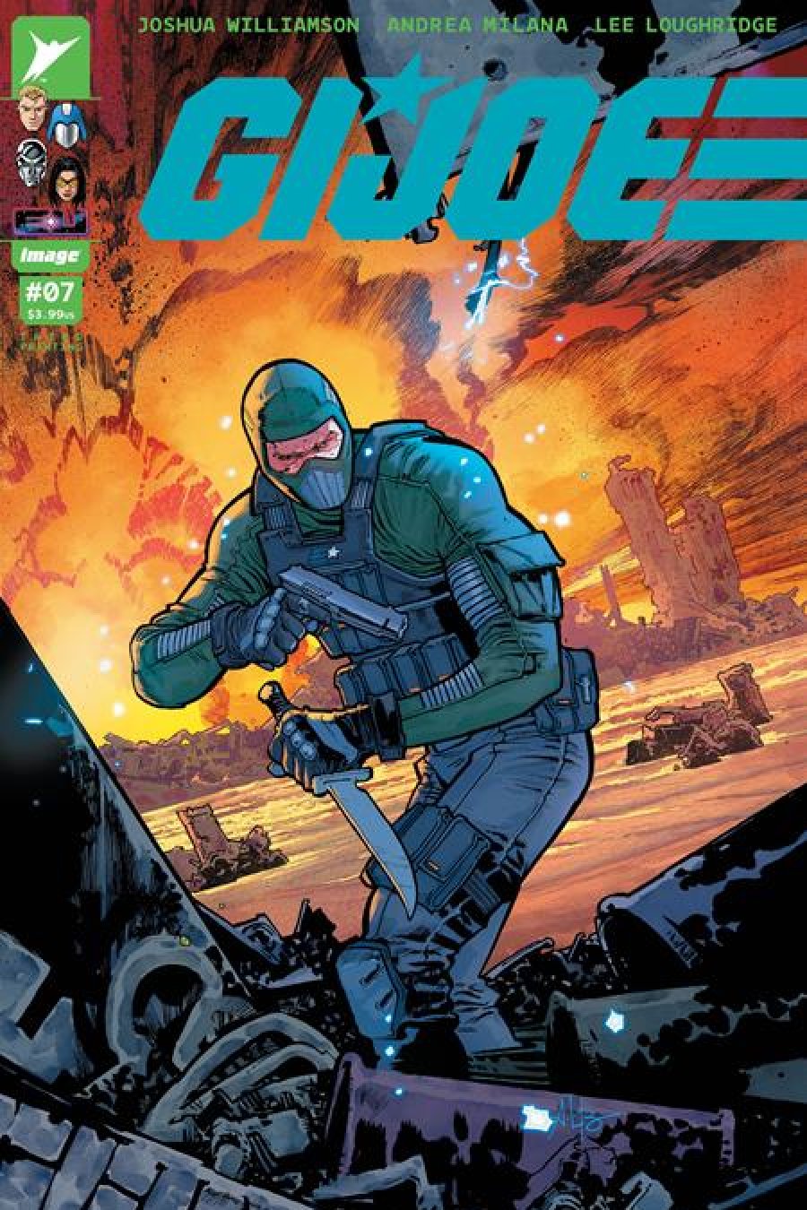 G.I. Joe #7 - Main - Andrei Bressan, Adriano Lucas cover art