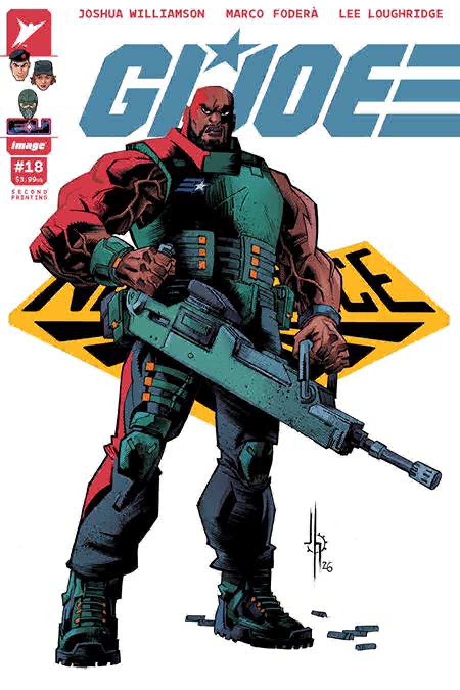 GI Joe #18 - Main - Jason Howard cover art