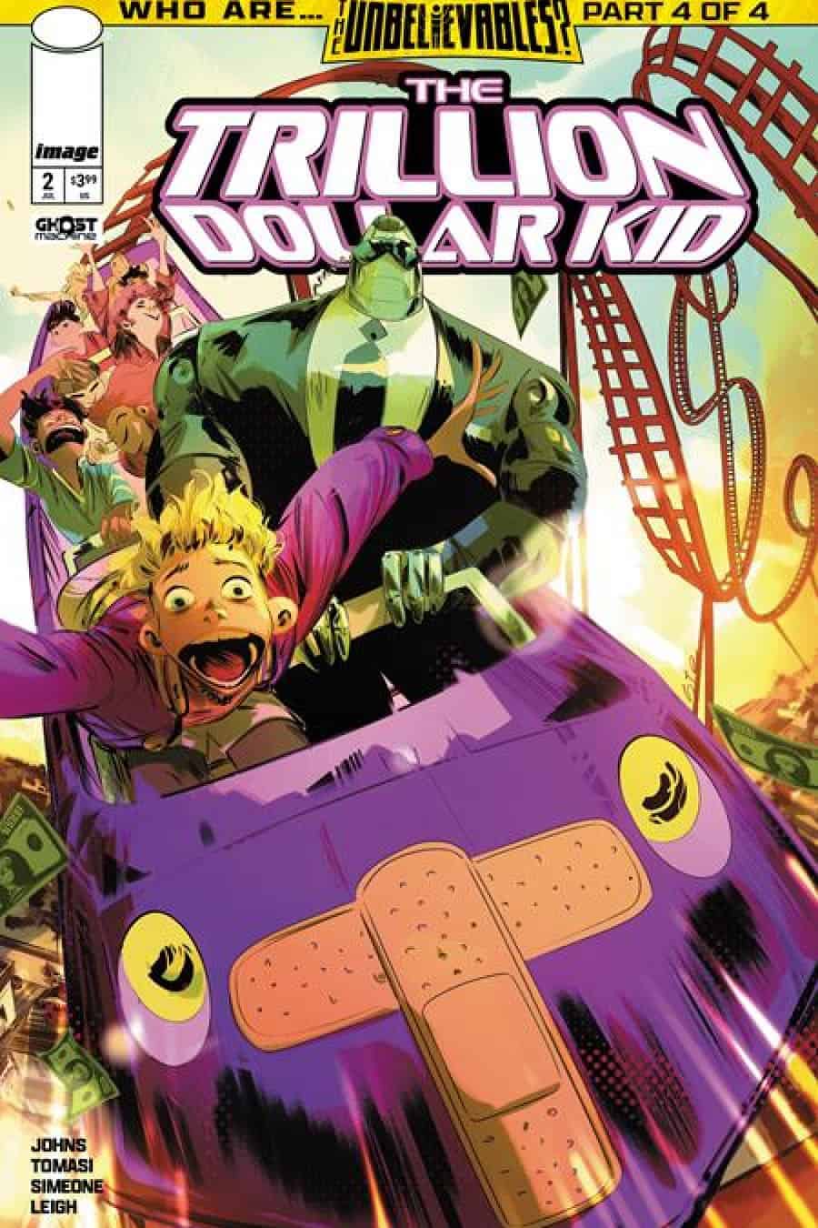 The Trillion Dollar Kid #2 - Stefano Simeone cover art