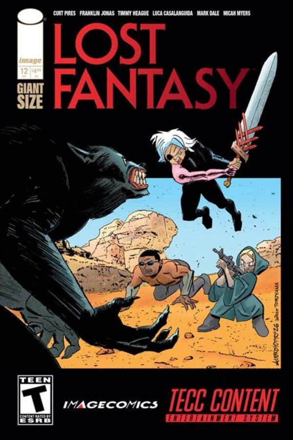 Lost Fantasy #12 - Alex Diotto cover art