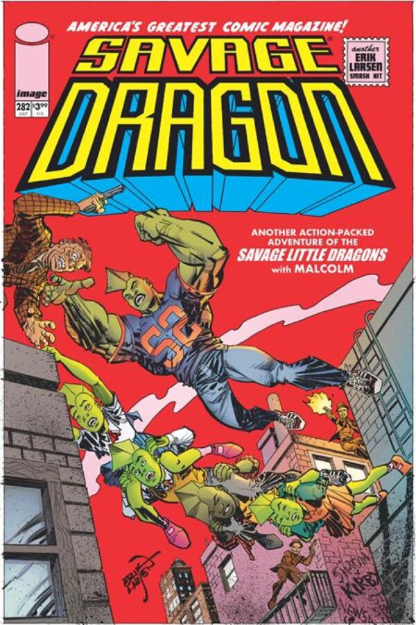 Savage Dragon #282 - Main - Erik Larsen cover art