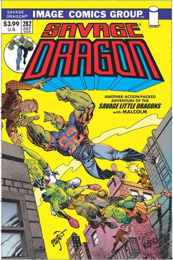 Savage Dragon #282 - Erik Larsen cover art