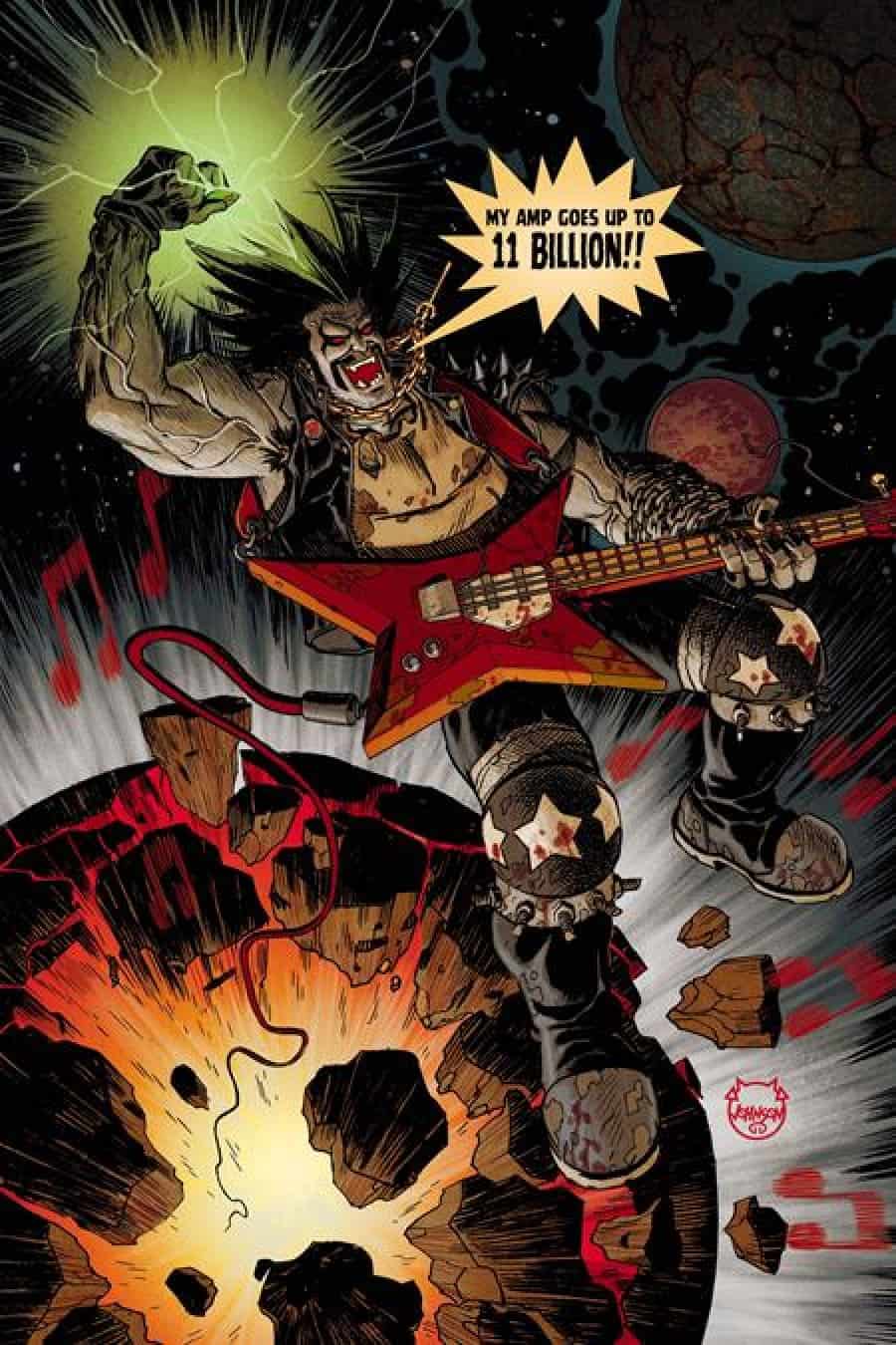 Lobo #7 - Dave Johnson cover art