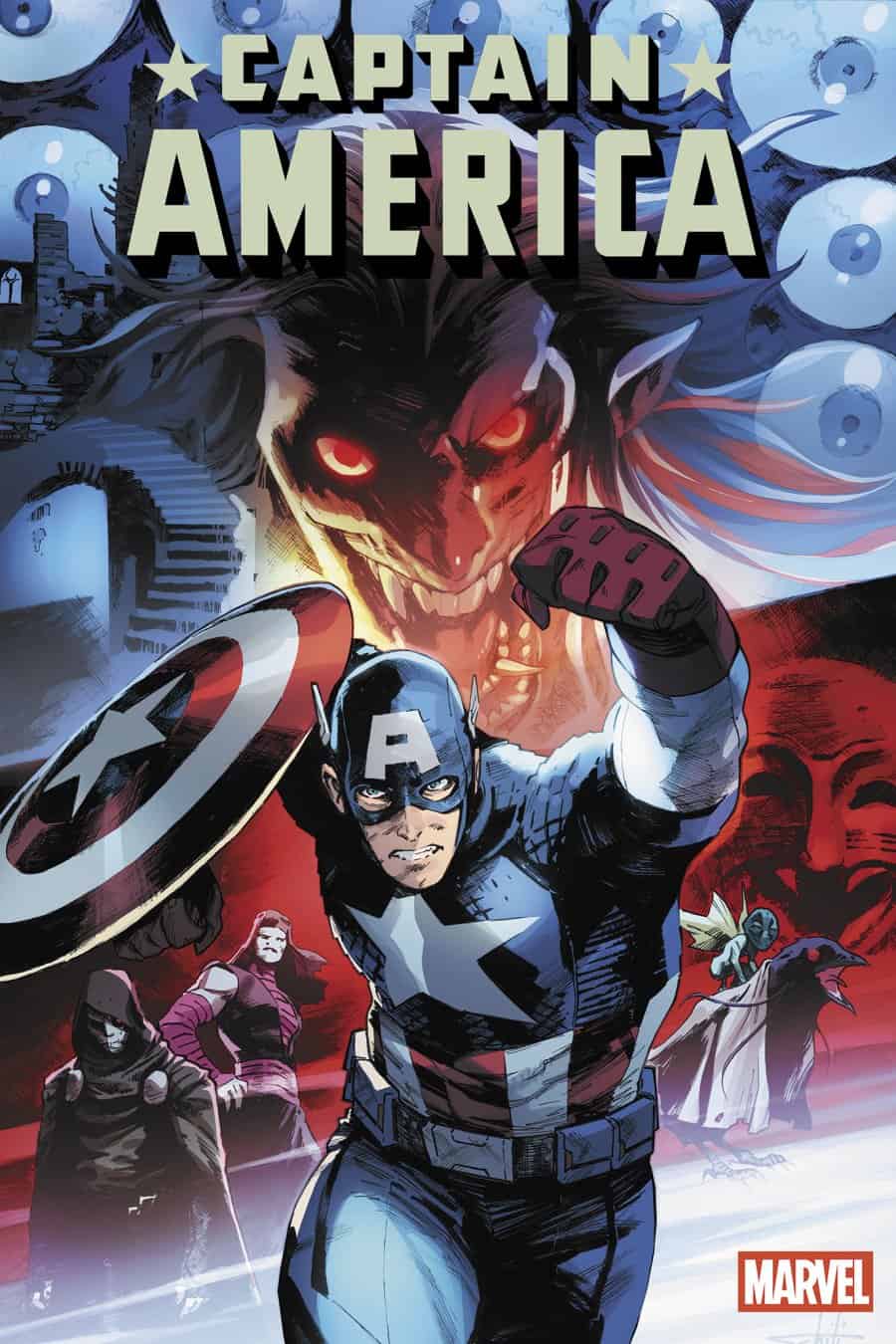 CAPTAIN AMERICA #15 - Main - Valerio Schiti cover art