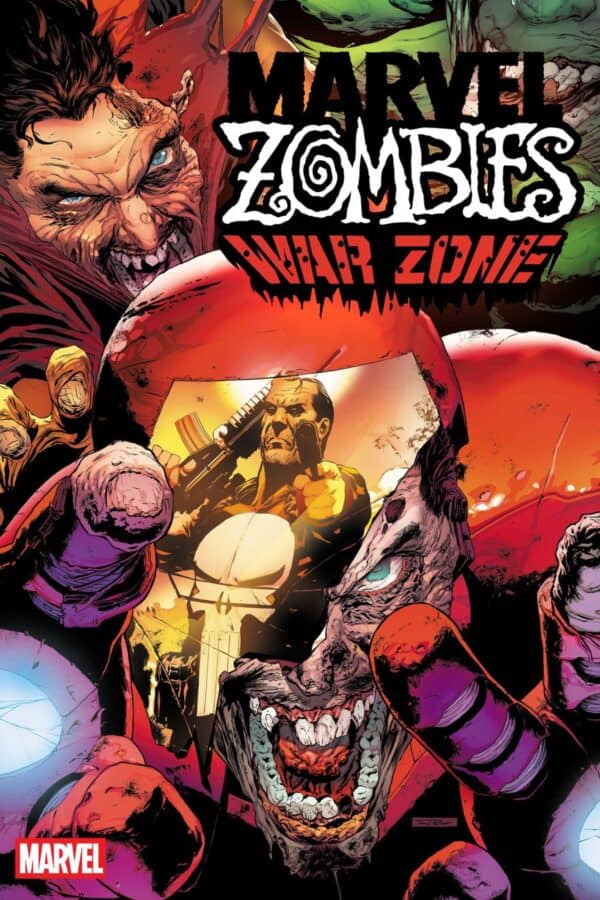 MARVEL ZOMBIES: WAR ZONE #1 - Main - Tony Parker cover art
