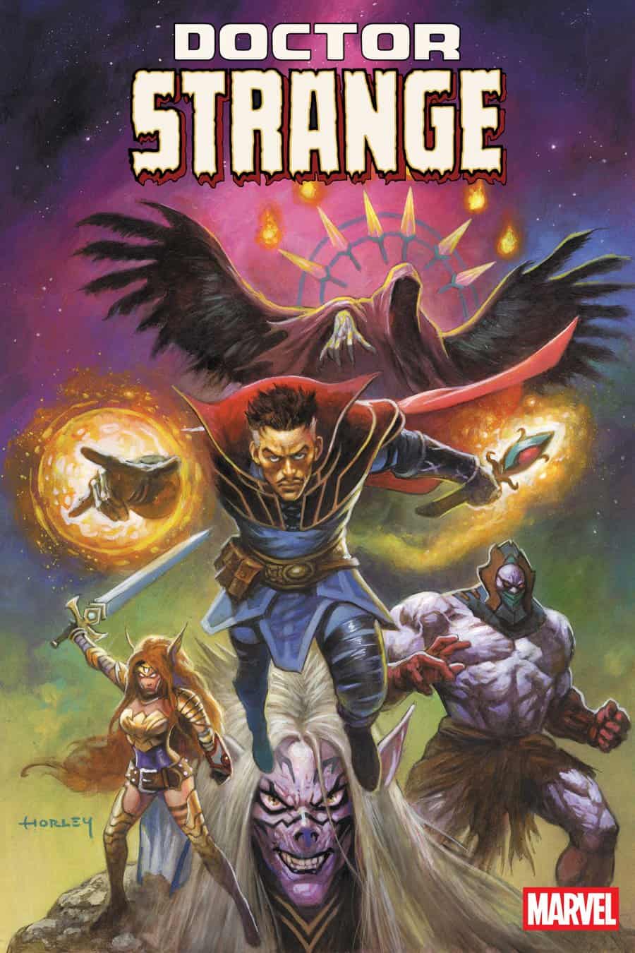 DOCTOR STRANGE #10 - Main - Alex Horley cover art