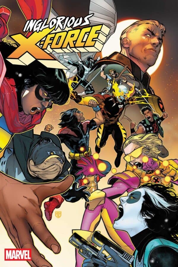 INGLORIOUS X-FORCE #9 - Main - R.B. Silva cover art