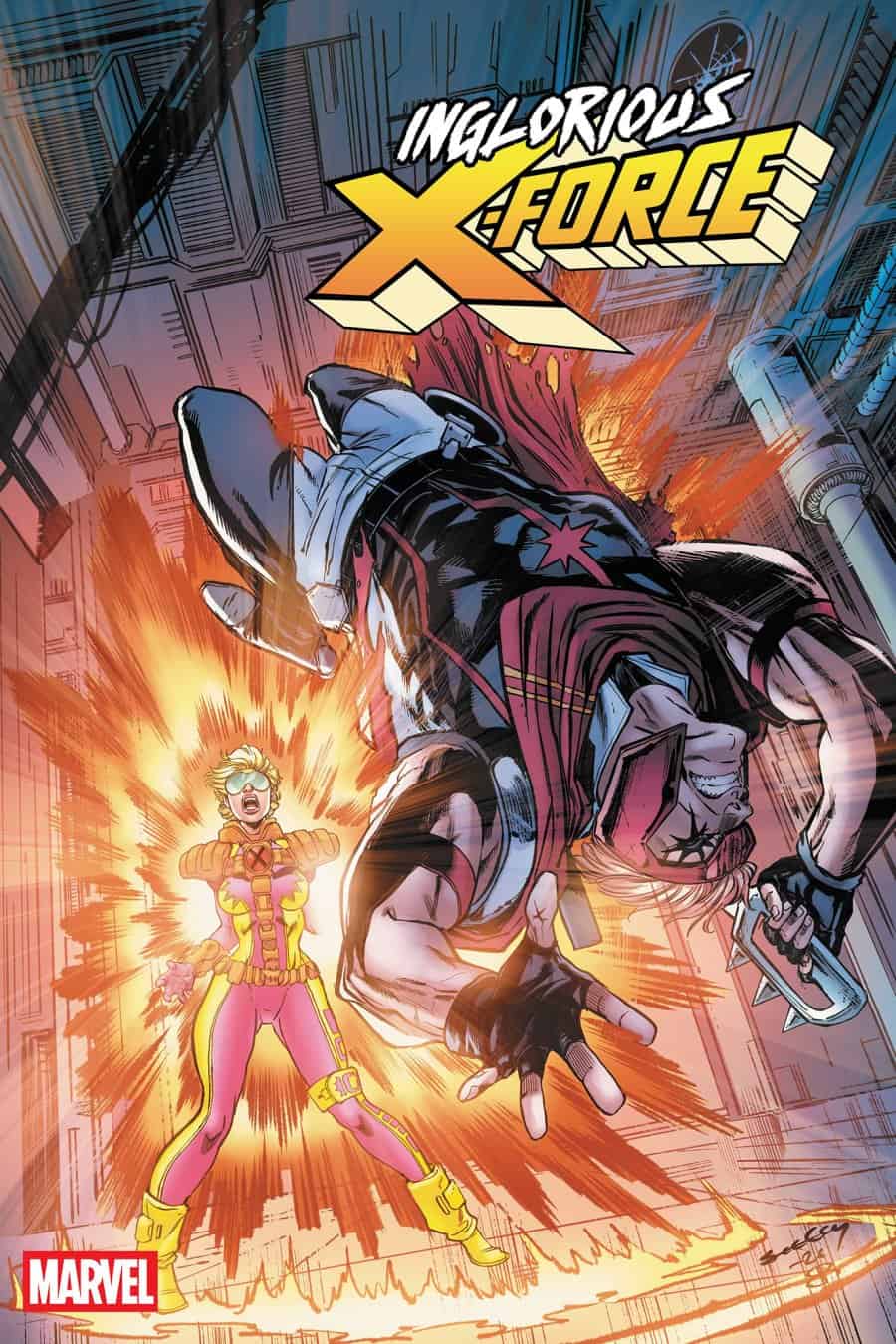 INGLORIOUS X-FORCE #9 - Tim Seeley cover art