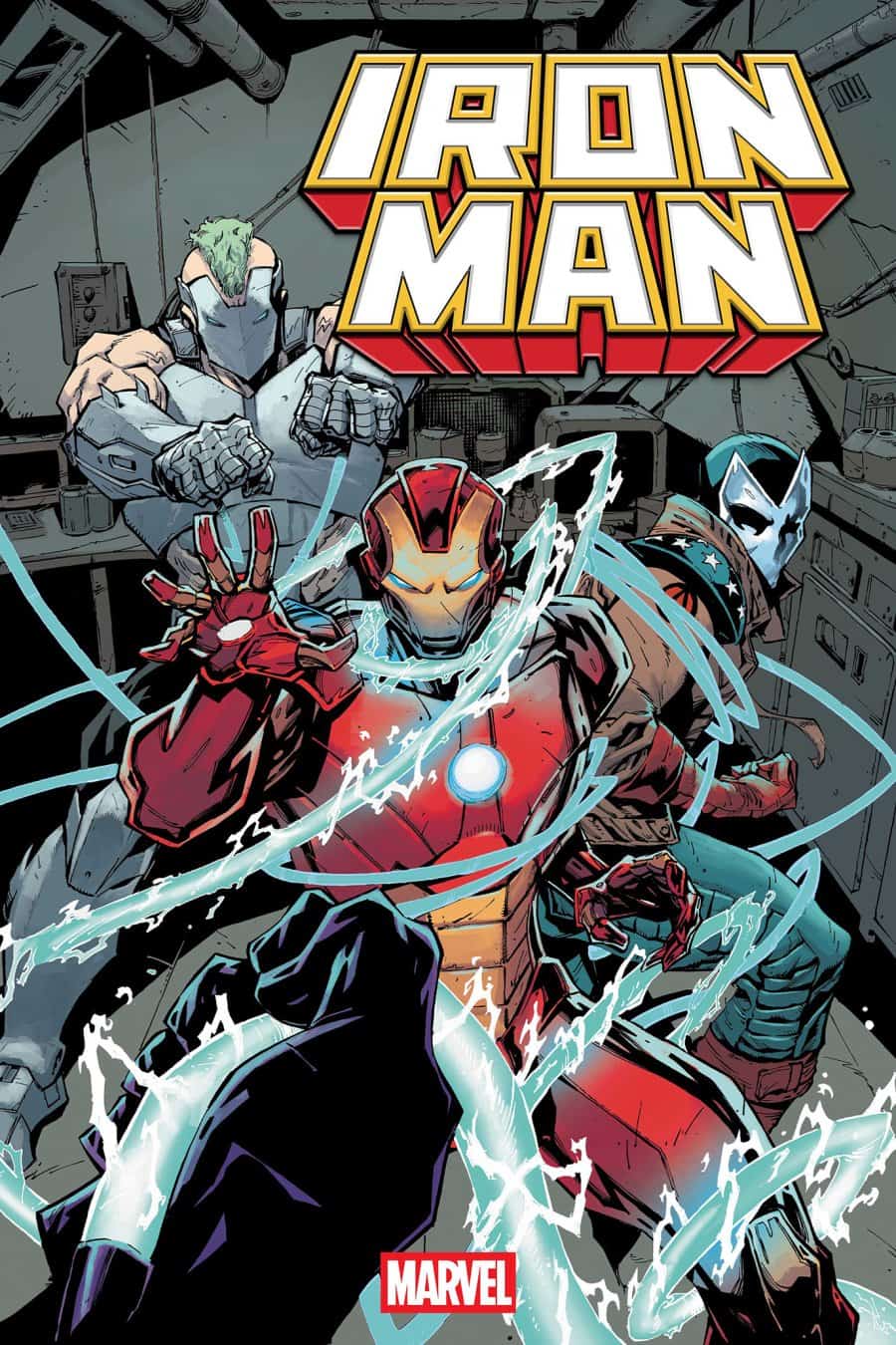 IRON MAN #9 - Main - Ryan Stegman cover art