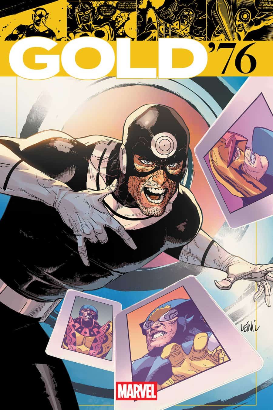 MARVEL GOLD '76 #1 - Main - Leinil Yu cover art