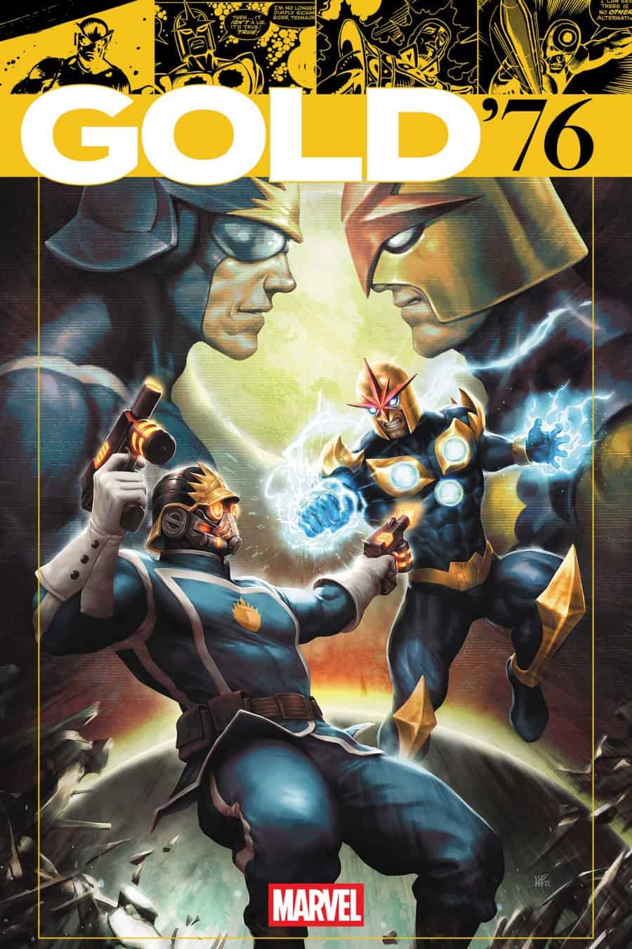 MARVEL GOLD '76 #1 - Kendrick "Kunkka" Lim cover art
