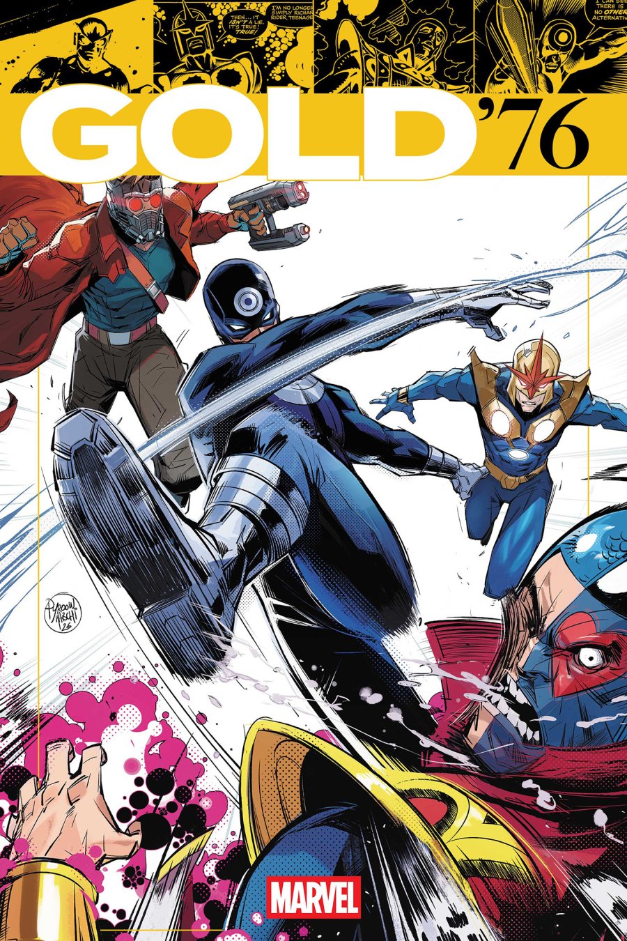 MARVEL GOLD '76 #1 - Hicham Habchi cover art