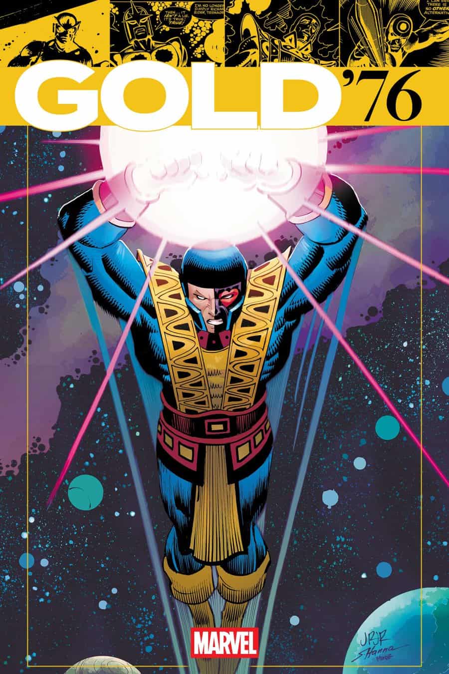 MARVEL GOLD '76 #1 - John Romita Jr. 1:25 cover art