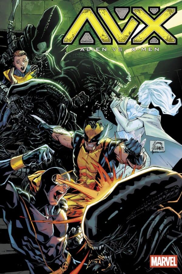 ALIEN VS. X-MEN #1 - Main - Ryan Stegman cover art