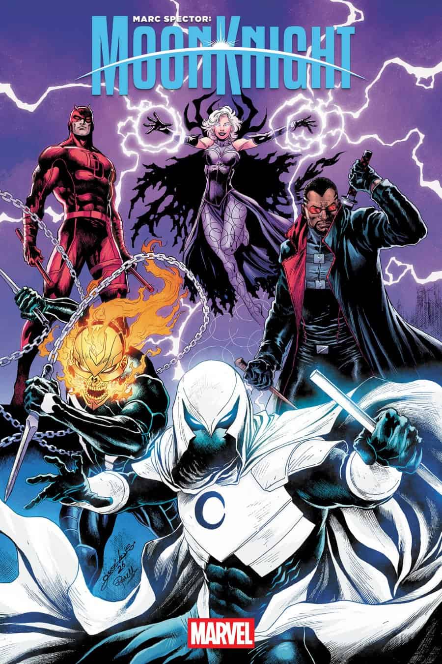 MARC SPECTOR: MOON KNIGHT #8 - Main - Jose Luis Soares cover art