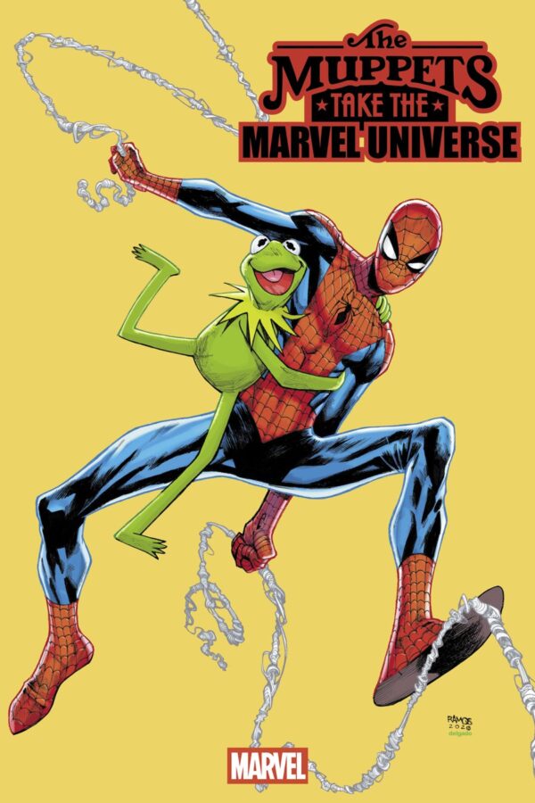 MUPPETS TAKE THE MARVEL UNIVERSE #1 - Humberto Ramos Foil cover art